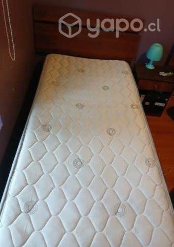 Cama Box spring 1 plaza CIC