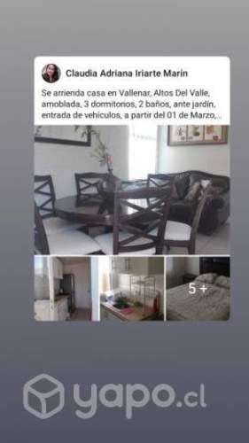 Vendo casa en Altos del Valle en Vallenar
