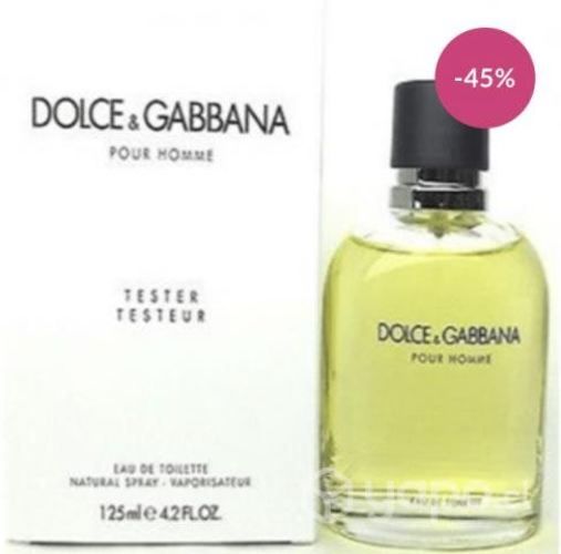 Tester Dolce&Gabbana Pour Homme Edt 125ml Hombre