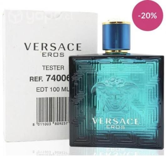 Tester Eros de Versace Edt 100ml Hombre