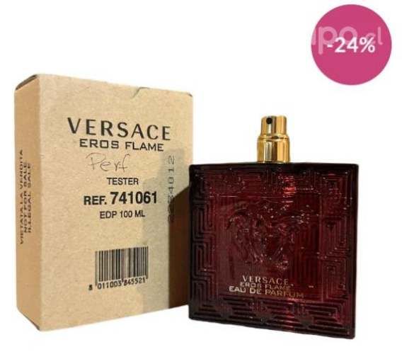 Tester Eros Flame de Versace Edp 100 ml