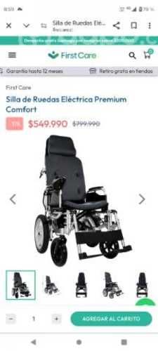 Silla de Ruedas electrica