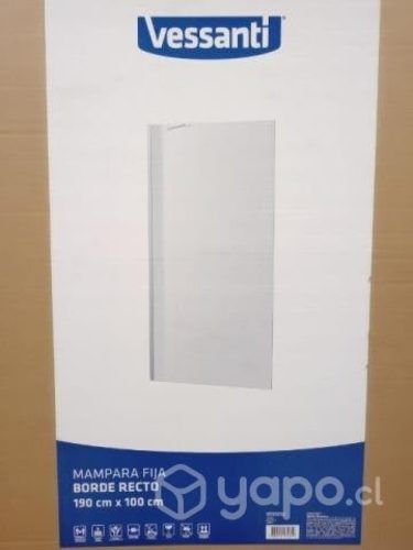 Mampara fija para ducha