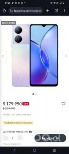 Teléfono nuevo vivo y27