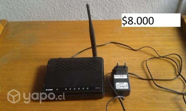 Router D-link WIFI 4 puertos
