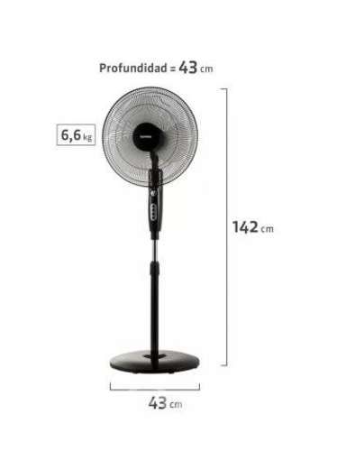 Ventilador de pedestal WindBreeze 160s
