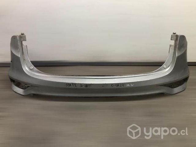 Parachoque trasero hyundai santa fe 2016-2018