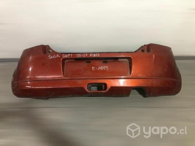 Parachoque trasero suzuki swift 2005-2007