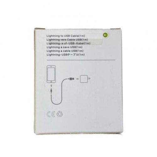 Cable para iPhone USB a lightning carga rapida 1m