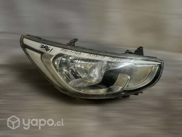 Foco optico rh hyundai accent 2015 2020