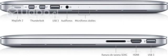 Macbook pro mediados 2012