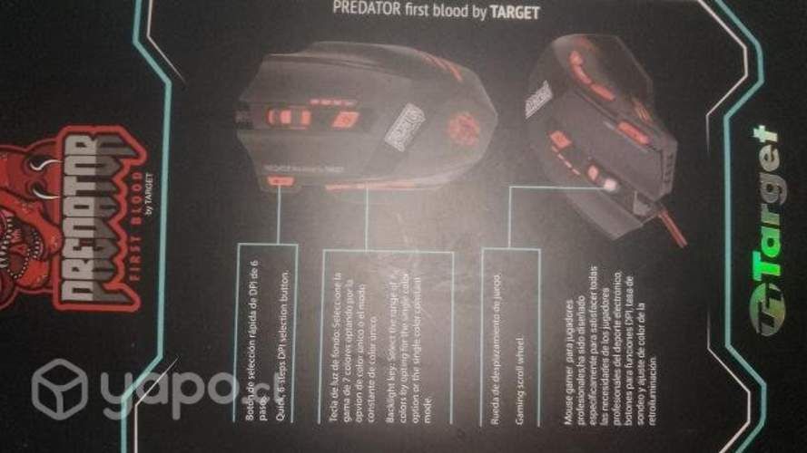 Mouse Gamer Target Ethon Mouse Nuevo