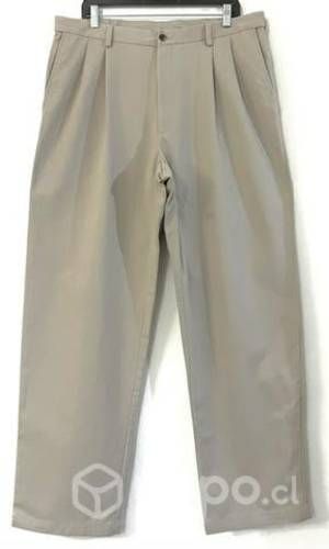 Pantalón Marca Haggar Talla 36x32 Beige