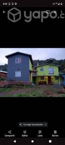 Se vende casa con dos cabañas