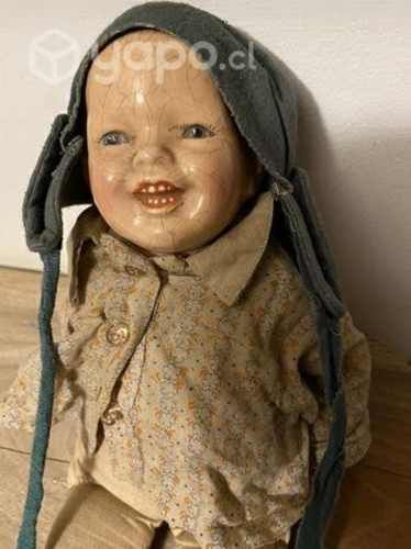 Antigua muñeca Madame Hendred USA c 1920 Providenc