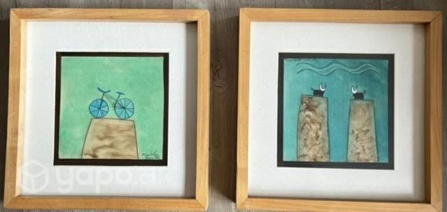 Cuadros de pinturas al óleo de Felipe castro