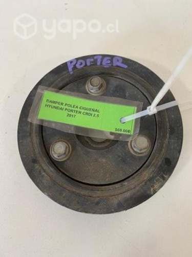 Damper polea ciguenal Hyundai Porter CRDI 2.5 2017