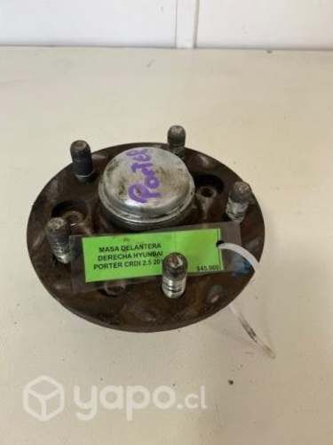 Masa delantera der Hyundai Porter CRDI 2.5 2017