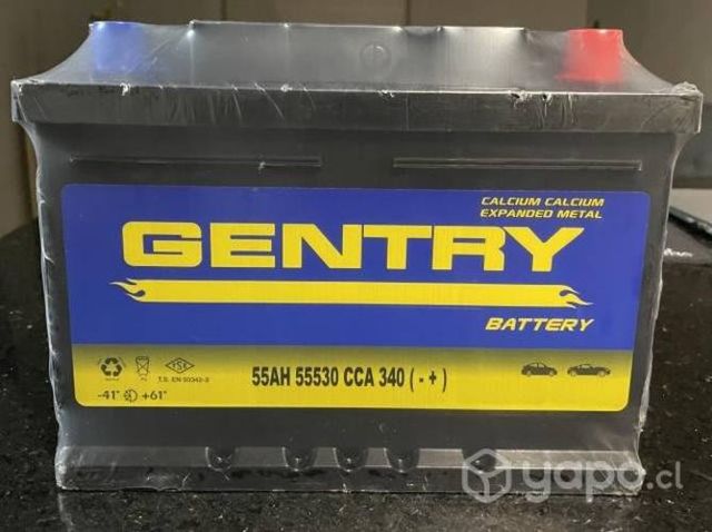 Batería 55 amperes 340 CCA (-+)