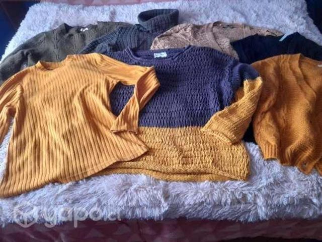 Lote de 7 sweater mujer talla L