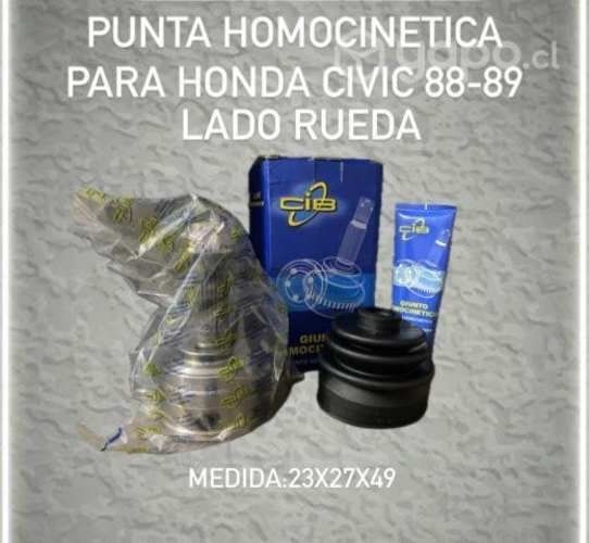 Pta homocinetica para honda civic 88-89 lado rueda