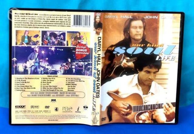 DVD Daryl Hall y John Oates "Our Kind Of Soul Live