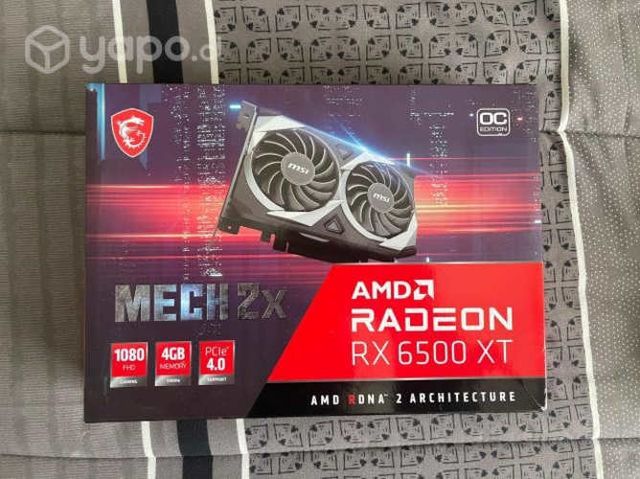Tarjeta grafica AMD radeon 4GB