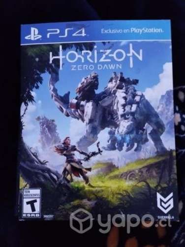 Juego ps4, horizon zero dawn