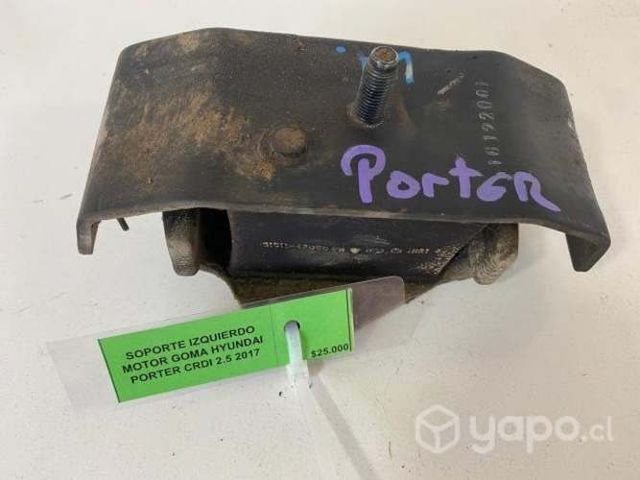 Soporte izq motor goma Hyundai Porter CRDI 2017
