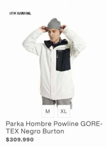 Parka Chaqueta BURTON Goretex L