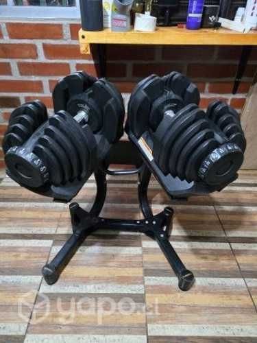 SET DE MANCUERNAS DUMBELL 10/90 (40 kilos) C/U