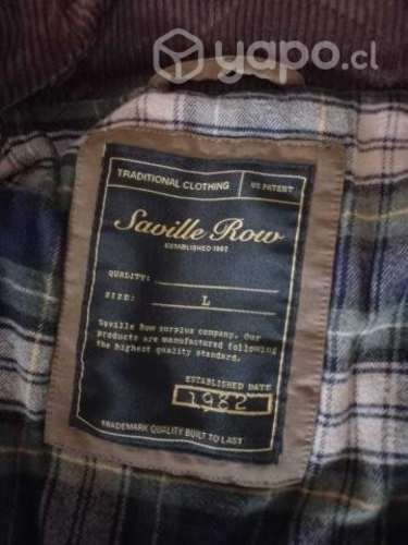 Saville Row Chaqueta Sport Wax Modelo Logan