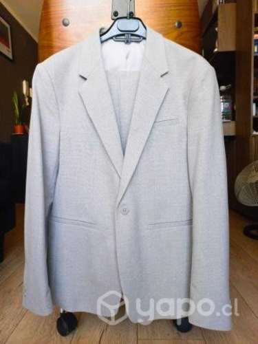 Traje Zara Gris Hombre