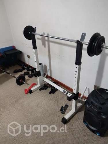 Rack press banco sin pesos