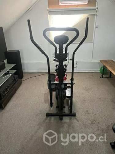 Elíptica con bicicleta