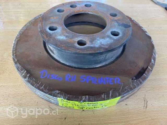 Disco freno original del RH Mercedes Benz Sprinter