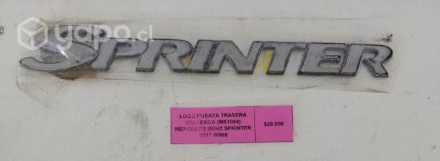 Logo Puerta Trasera Izq (MS1004) Benz Sprinter