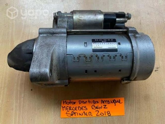 Motor partida arranque Mercedes Benz Sprinter 2018