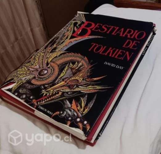 Libro El bestiario de tolkien