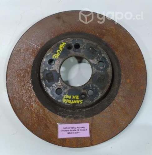 Disco Freno (HSF048) Hyundai Santa fe GLS 2.4 MEC
