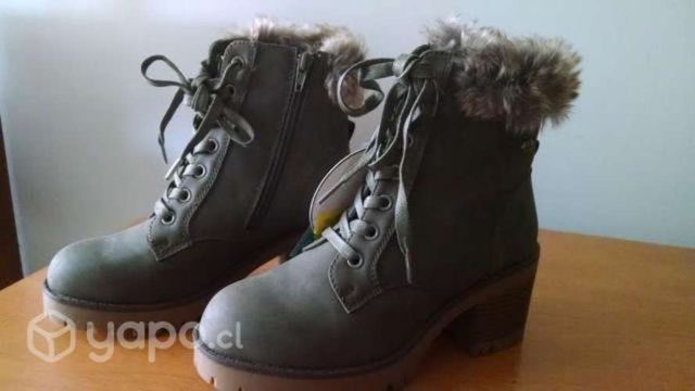 Botines Mujer Oliva, Weekend, Talla 35