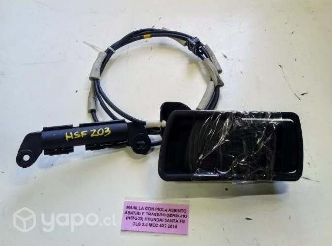 Manilla C/Piola Asiento Abatible Tras Der Santa Fe