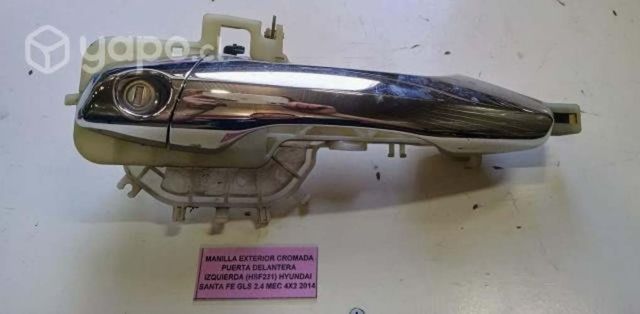 Manilla Exterior Crom Puerta Del Izq Santa Fe GLS