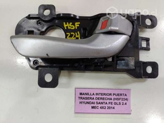 Manilla Interior Pta tras der (HSF224) Santa Fe GL