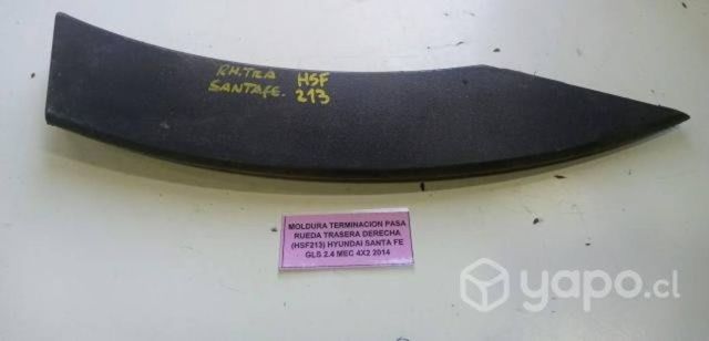 Moldura Terminac Pasa Rueda Tras Der Santa Fe GLS