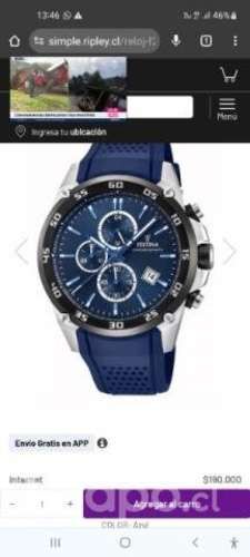 Reloj festival casi nuevo