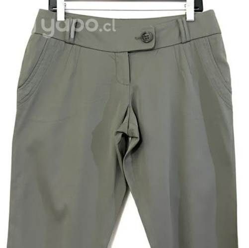Pantalón Elástico Marca Io Talla 40 Verde