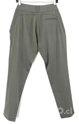 Pantalón Elástico Marca Io Talla 40 Verde