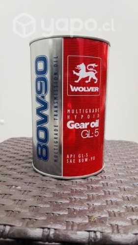 Aceite Multigrado Wolver GL-5 80W-90