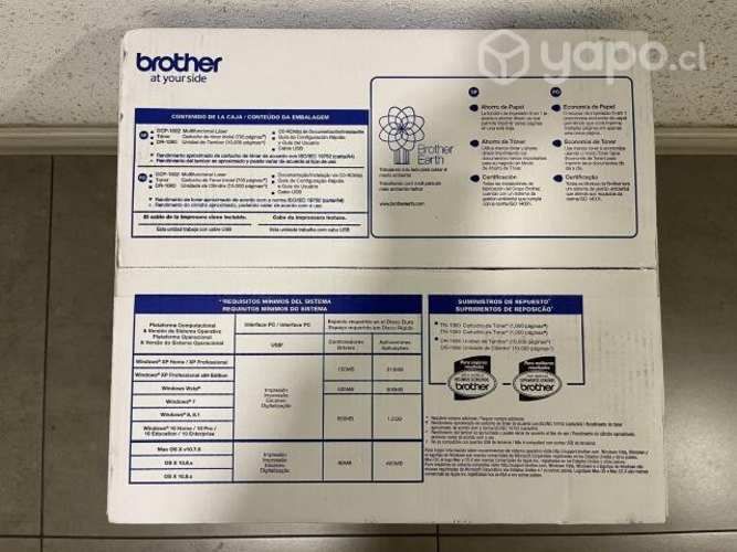 Impresora Brother DCP 1602 Nueva